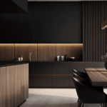 Lacquer & Membrane Kitchen Cabinets